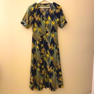 Breezy fitted summer MIDI dress VERO MODA